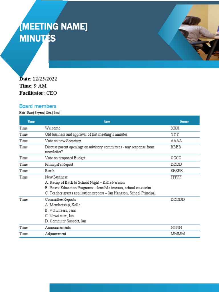 Minute | PDF