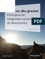 Soborno: ¡No, Gracias!: Principios de Integridad Comercial de Novozymes