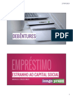 Debêntures: Estranho Ao Capital Social