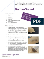 Instructions Roman Sword