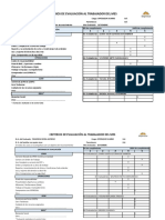 Criterios de Evaluación Al Trabajador Del Mes