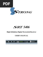 Download SRT 5406 User Manual by Strong Australia SN63633737 doc pdf
