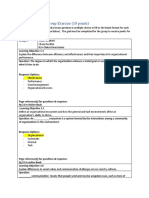 Group 2 Exam Preparation Group Questions