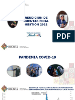 Rendición de Cuentas Final GESTIÓN 2022