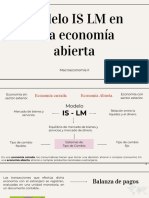 Modelo ISLM Economia Abierta