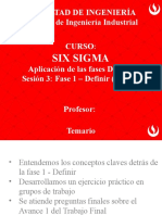 Sesión 3 - Six Sigma