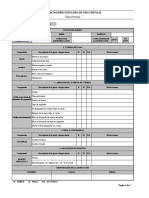 Formato Inspección Línea de Vida Vertical: Clínica Porvenir