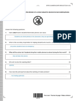 SHIRLEY GLENDA HUERTA MIRAVAL - English - B - Paper - 2 - Listening - Comprehension - Question - Booklet