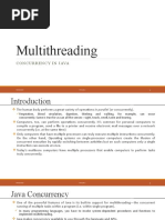 Multithreading: Concurrency in Java