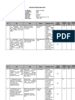 Jenis Sekolah Mata Pelajaran Kurikulum Alokasi Waktu Jumlah Soal Bentuk Soal Tahun Ajaran Level Kogniti F Nomor Soal Kunci Jawaba N