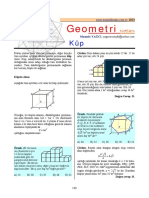 .TR, 2013 Geometri Notları Mustafa YAĞCI, Yagcimustafa@yahoo - Com Küp