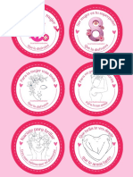 Documento Stickers Del Dia de La Mujer (8.5 × 11 CM)