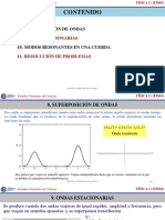 Ondas estacionarias cuerda resonancia modos