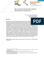 Educação Física Na Educação Infantil: Estágio Supervisionado Com Crianças