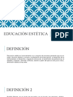 Educación Estética