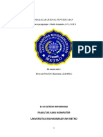 Makalah Jurnal Penyesuaian Dosen Pengampu: Budi Asmanto, S.T., M.T.I