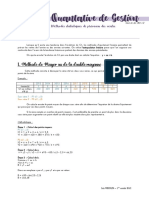 TQG - S2 - Méthodes Statistiques de Prévision Des Ventes