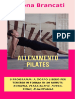 Estratto Ebook Allenamento Pilates 15 Pagine