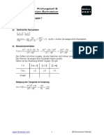 Nexkurs Abitur 2021 B Analysis 1 Lösung