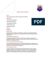 Proyecto Social Educativo: Título