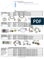 2012.4 Patient Monitor Cable Catalog
