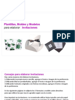 Plantillas, Moldes y Modelos: Invitaciones