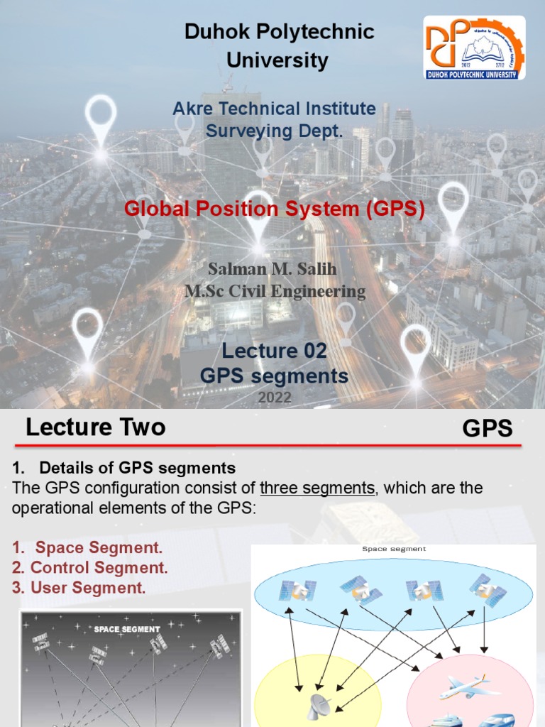 Duhok Polytechnic University Global Position System (GPS) PDF