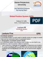 Duhok Polytechnic University: Global Position System (GPS)