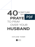 40 Prayers Over Husband