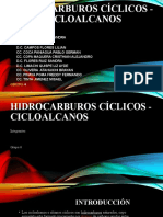 Hidrocarburos Cíclicos - Cicloalcanos