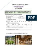 3er Grado CCSS. Actividad N°03 - I BIM