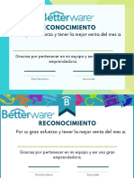 Betterware (Reconocimientos) by Shanetth