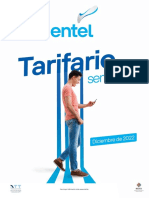 TARIFARIO ENTEL - Diciembre 2022