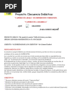 Proyecto /secuencia Didáctica:: "Caperucita Roja": en Diferentes Versiones. "Caperucita Amarilla"