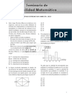 Habilidad Matemática: Seminario de