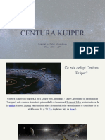 Centura Kuiper: Realizat De: Colac Alexandrina Clasa A XII-a ,,C"