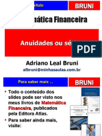 Matemática Financeira: Anuidades Ou Séries