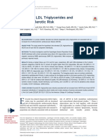 Elevated LDL Triglycerides and Atherosclerotic Risk: Background