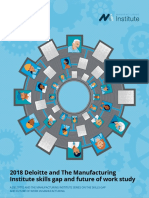 2018 Deloitte and The Manufacturing Institute Skills Gap and Future of Work Study