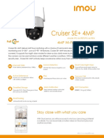 Cruiser SE+ 4MP: 4MP Wi-Fi P&T Camera