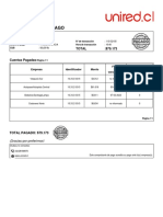 Comprobante de Pago: Estimado (A)