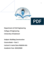 Department of Civil Engineering College of Engineering University of Sulaimani