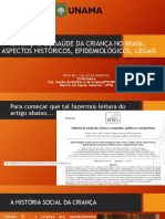 13.02.2023 - Aula 01 - Situação de Saúde Da Criança No Brasil