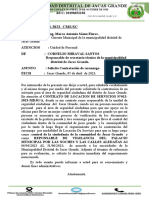 INFORME #03-2023-Cms/Sc: de La Unidad, La Paz y El Desarrollo"