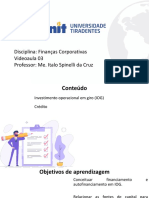 Aula Tema 03 - Finanças Corporativas 2022