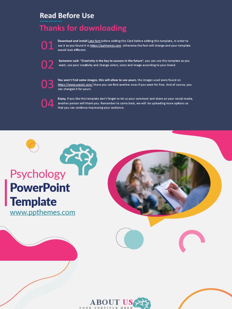 Ppthemes Psychology Powerpoint Templates | PDF
