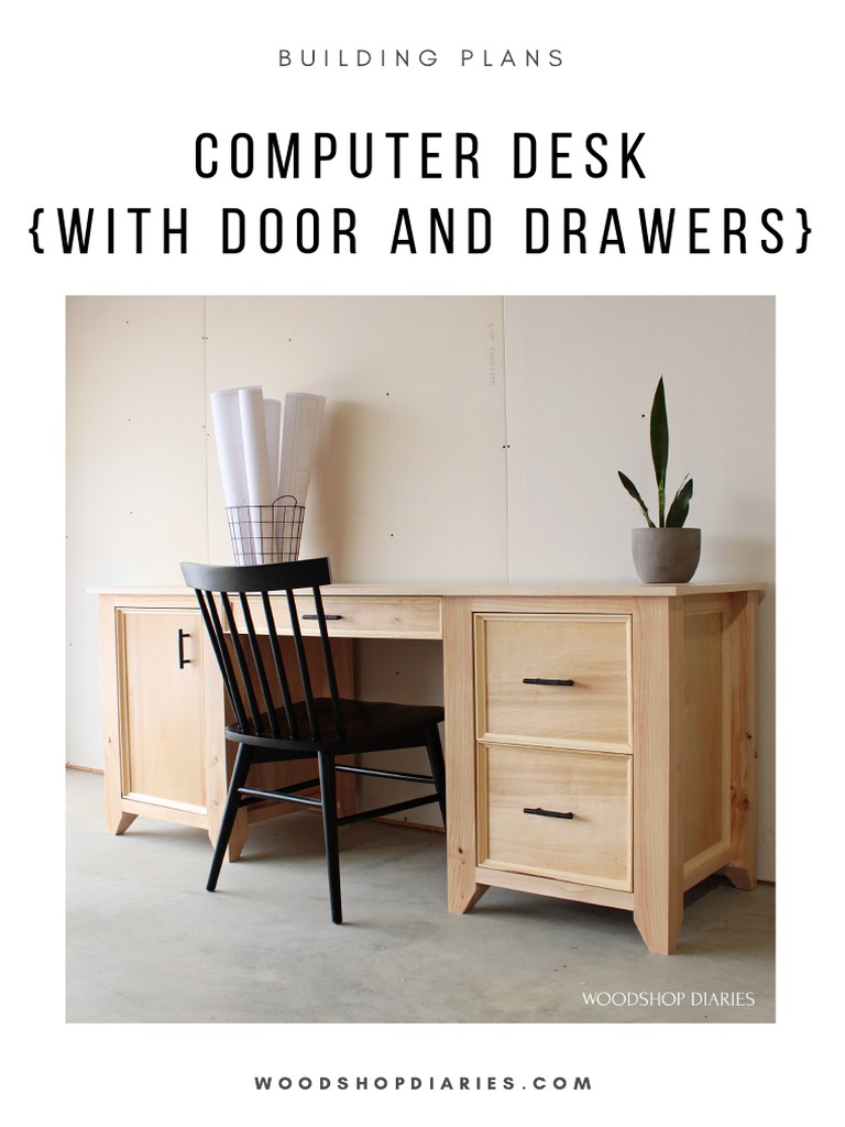 Assembly Plans For Bush Desk PDF Door