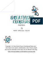 BREATHING EXERCISES - WORKSHEETS FOR KIDS by Very Special Tales - 2022