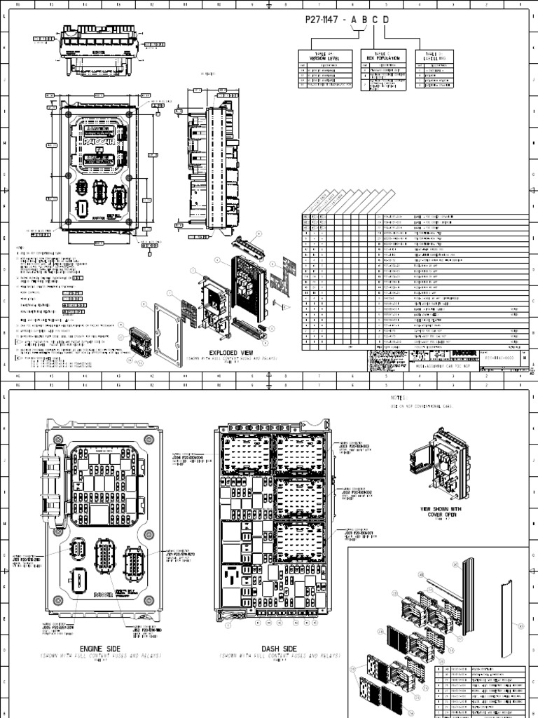 Document Layout and Labeling Specifications for Assembly P27-1147 | PDF ...