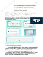 Problèmes Et Solutions Rencontrés Avec DIAGRAMMES